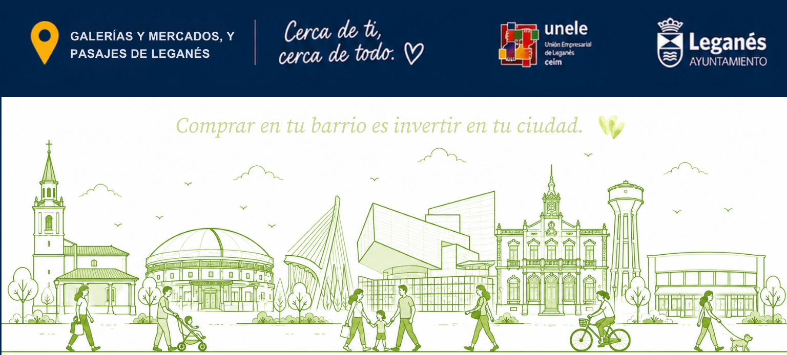 Galerías, mercados y pasajes de Leganés