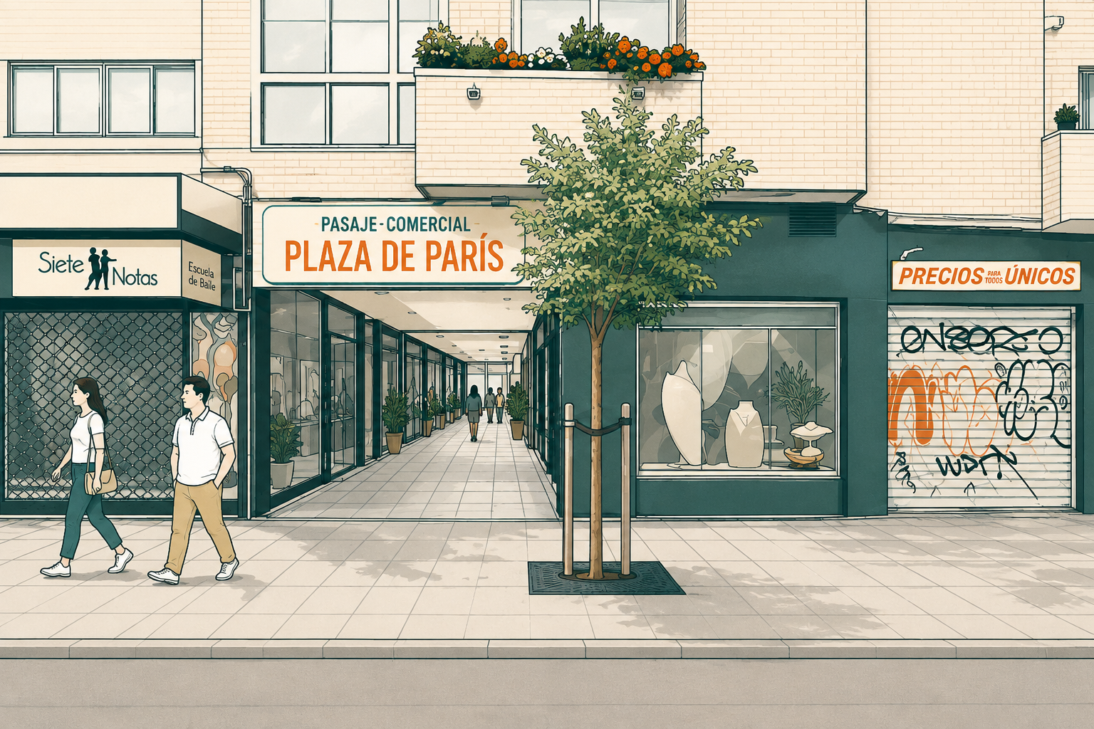 Pasaje Comercial Plaza de París